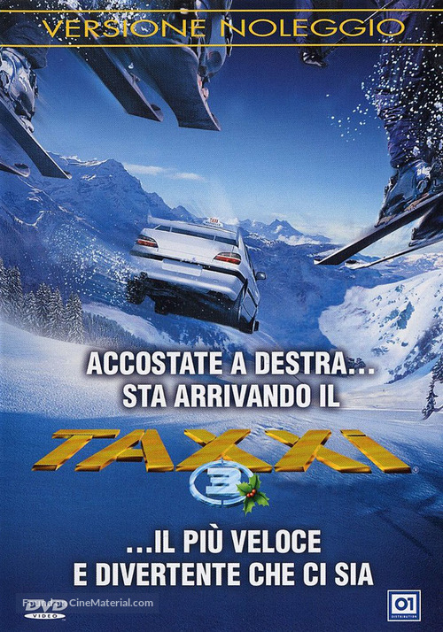 Taxi 3 - Italian DVD movie cover