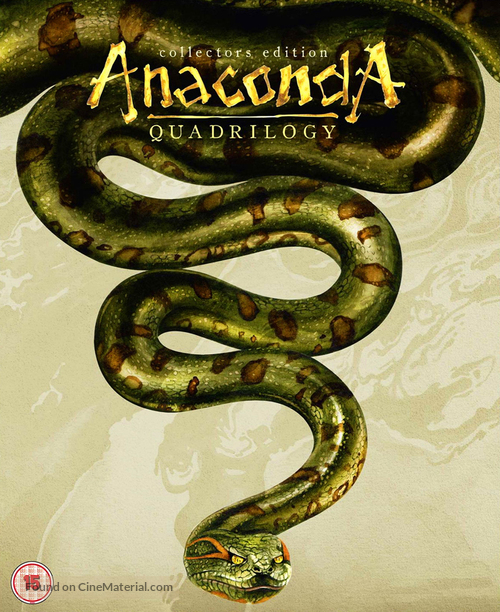 Anaconda - British Movie Cover