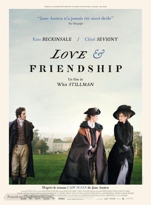 Love &amp; Friendship - French Movie Poster