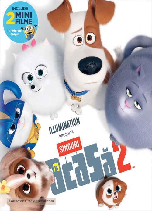 The Secret Life of Pets 2 - Romanian Blu-Ray movie cover