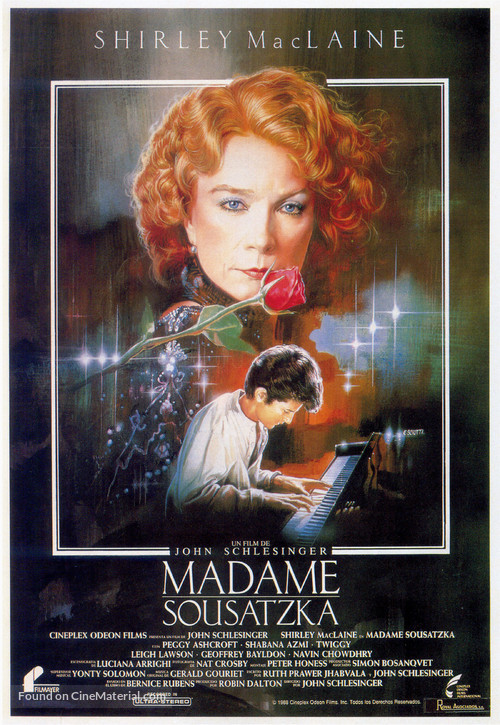 Madame Sousatzka - Spanish Movie Poster
