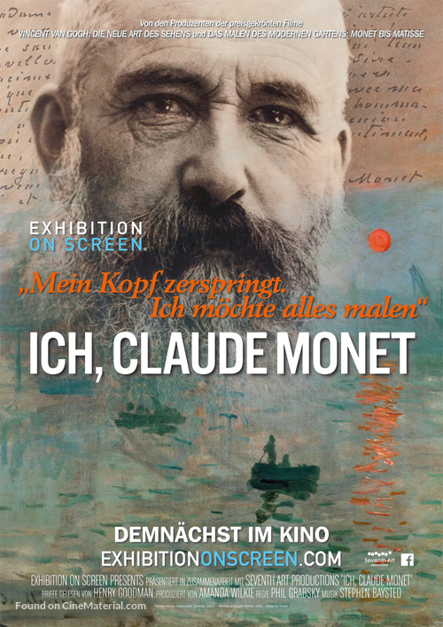 I, Claude Monet - German Movie Poster