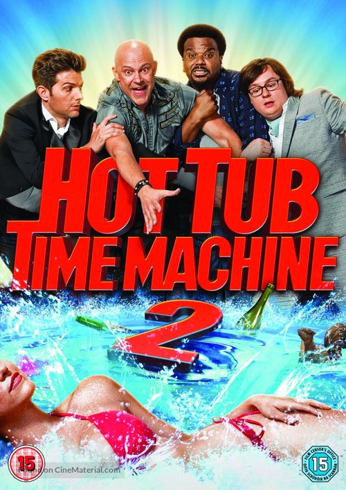Hot Tub Time Machine 2 - British DVD movie cover