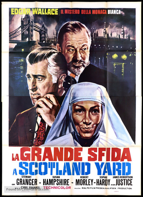 The Trygon Factor - Italian Movie Poster