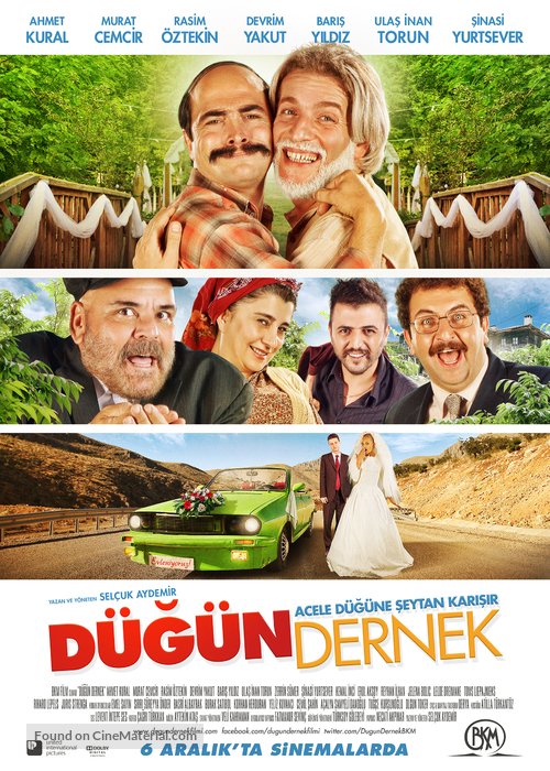 D&uuml;g&uuml;n dernek - Turkish Movie Poster