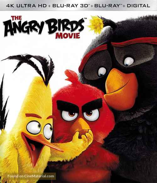 The Angry Birds Movie - Blu-Ray movie cover