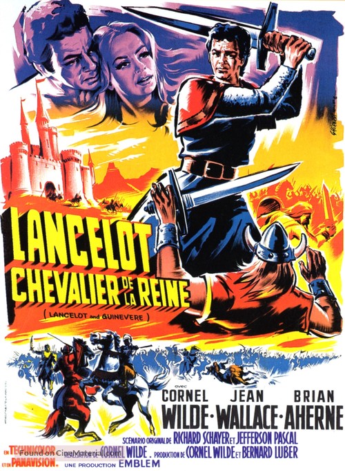 Lancelot and Guinevere - French Movie Poster