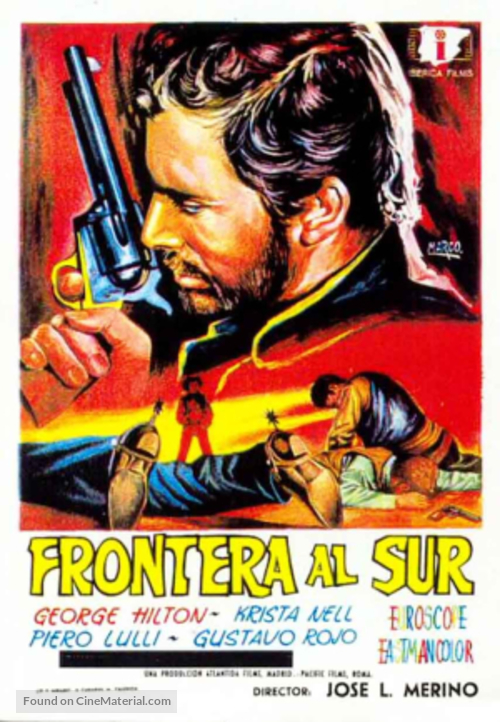 Frontera al sur - Spanish Movie Poster