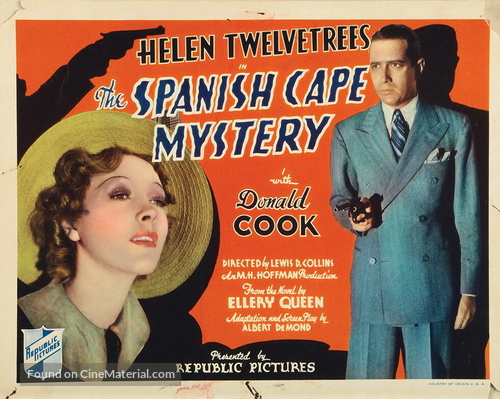 The Spanish Cape Mystery - Movie Poster