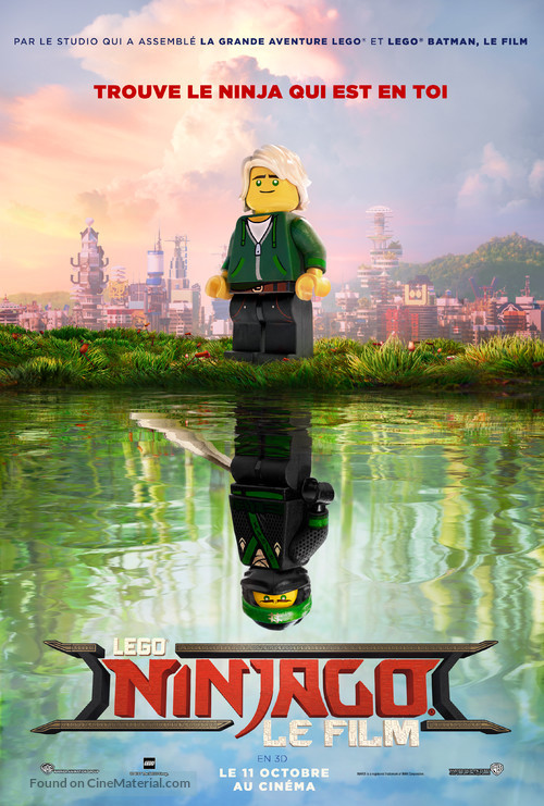 The Lego Ninjago Movie - French Movie Poster