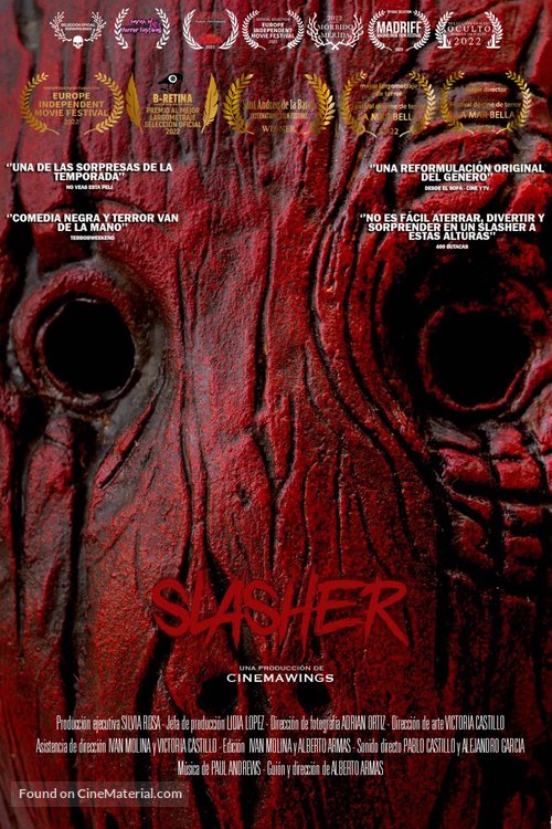 Slasher - Spanish Movie Poster