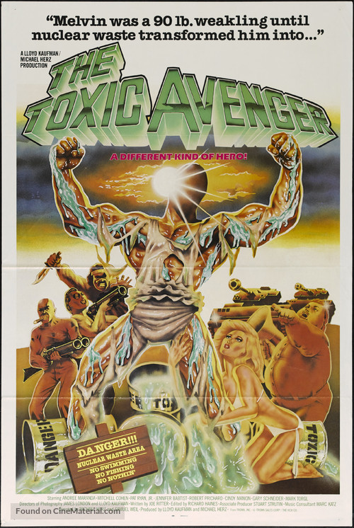 The Toxic Avenger - Movie Poster