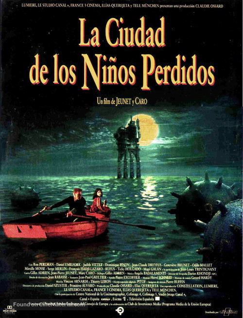 La cit&eacute; des enfants perdus - Spanish Movie Poster