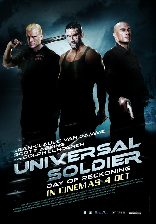 Universal Soldier: Day of Reckoning - Malaysian Movie Poster