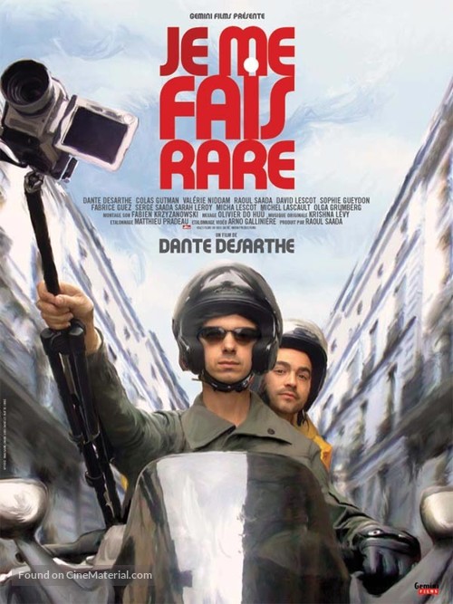 Je me fais rare - French poster