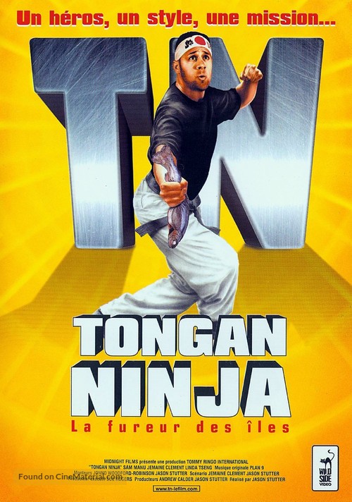 Tongan Ninja - French DVD movie cover