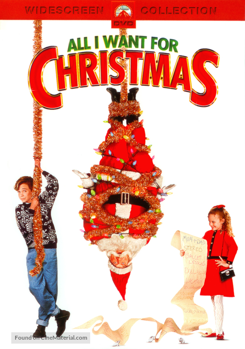 All I Want for Christmas - DVD movie cover