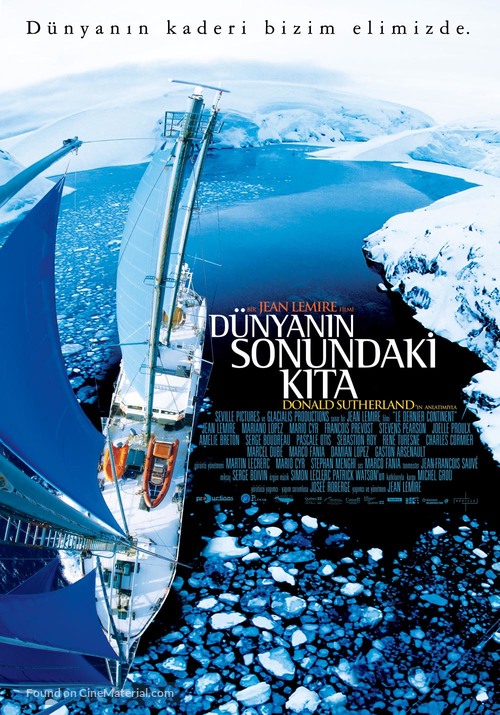 Mission Antarctique - Turkish Movie Poster