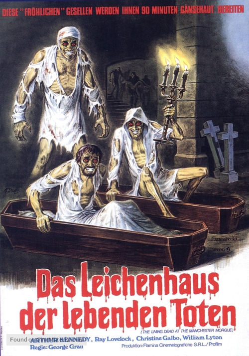 Let Sleeping Corpses Lie - German Movie Poster
