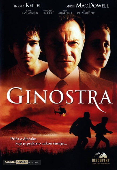 Ginostra - Croatian DVD movie cover