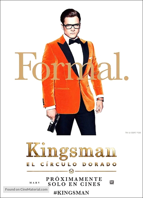 Kingsman: The Golden Circle - Argentinian Movie Poster