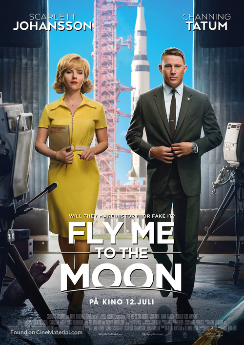 Fly Me to the Moon - Norwegian Movie Poster