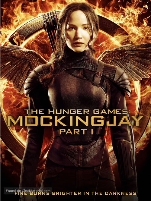 The Hunger Games: Mockingjay - Part 1 - DVD movie cover