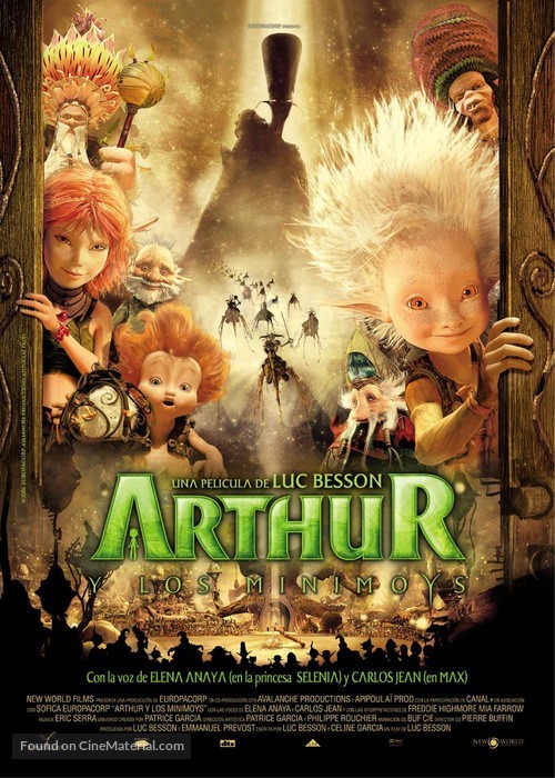 Arthur et les Minimoys - Spanish Movie Poster