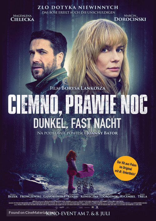Ciemno, prawie noc - German Movie Poster