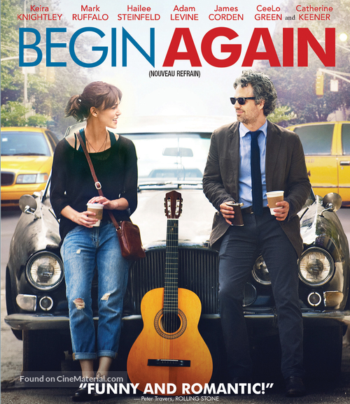 Begin Again - Canadian Blu-Ray movie cover