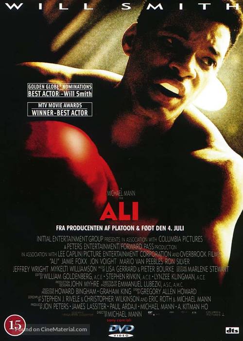 Ali - Danish DVD movie cover