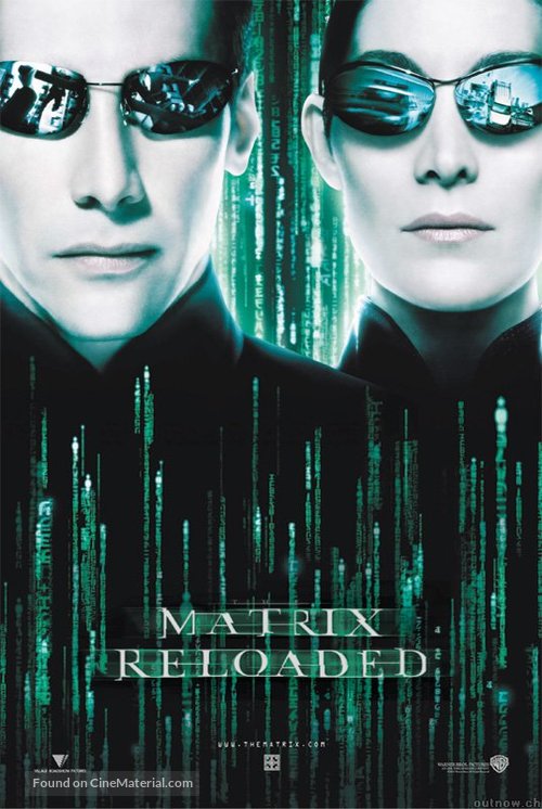 The Matrix Reloaded - Teaser movie poster