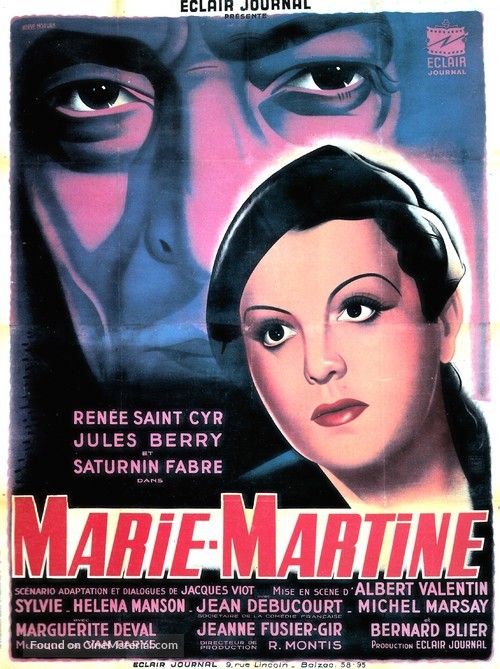 Marie-Martine - French Movie Poster