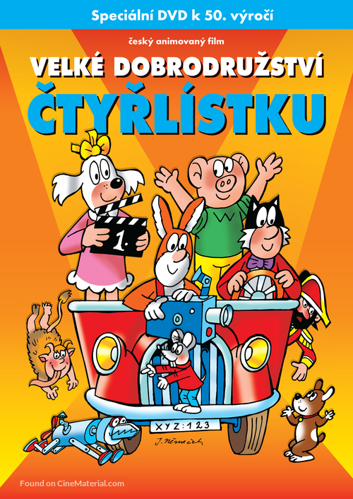 Velk&eacute; dobrodruzstv&iacute; Ctyrl&iacute;stku - Czech Movie Cover