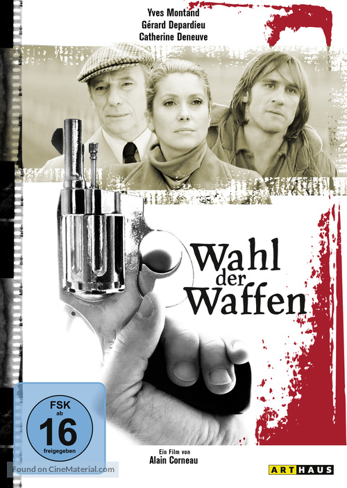 Le choix des armes - German Movie Cover