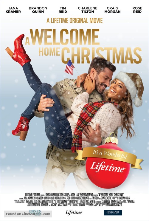 A Welcome Home Christmas - Movie Poster