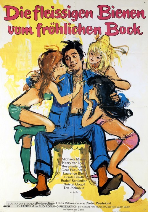 Die flei&szlig;igen Bienen vom Fr&ouml;hlichen Bock - German Movie Poster