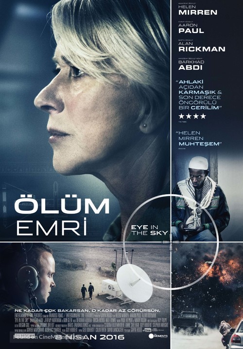 Eye in the Sky - Turkish Movie Poster