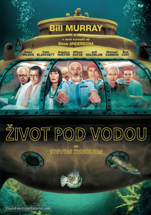 The Life Aquatic with Steve Zissou - Czech Movie Cover
