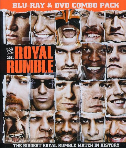 WWE Royal Rumble - Blu-Ray movie cover