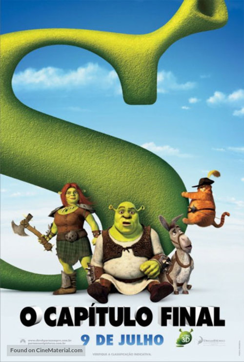 Shrek Forever After - Brazilian Movie Poster