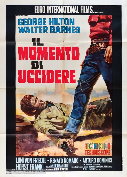 Il momento di uccidere - Italian Movie Poster