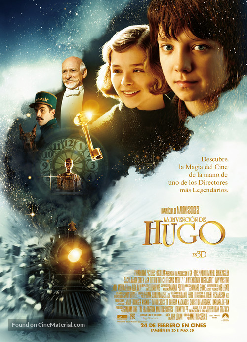 Hugo - Spanish Movie Poster