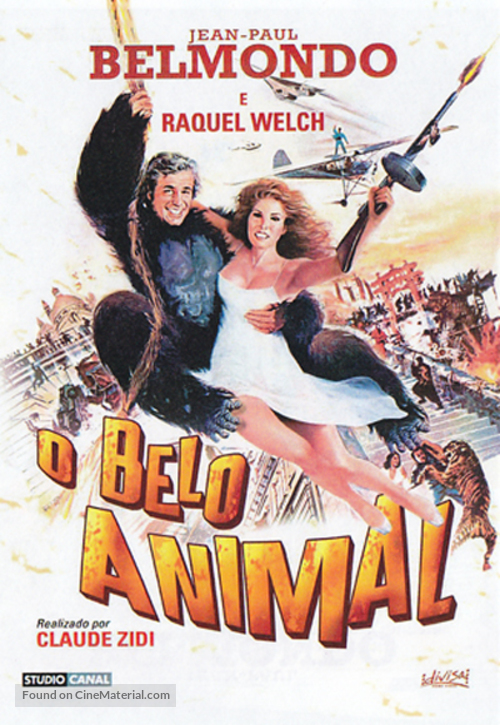 L&#039;animal - Portuguese DVD movie cover