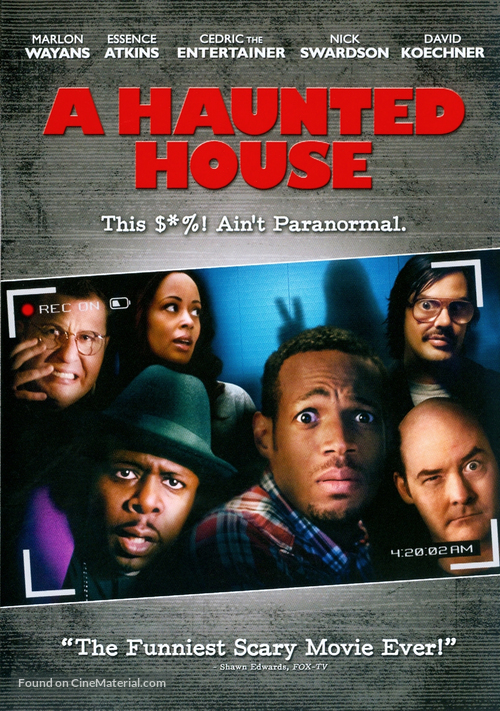 A Haunted House - DVD movie cover