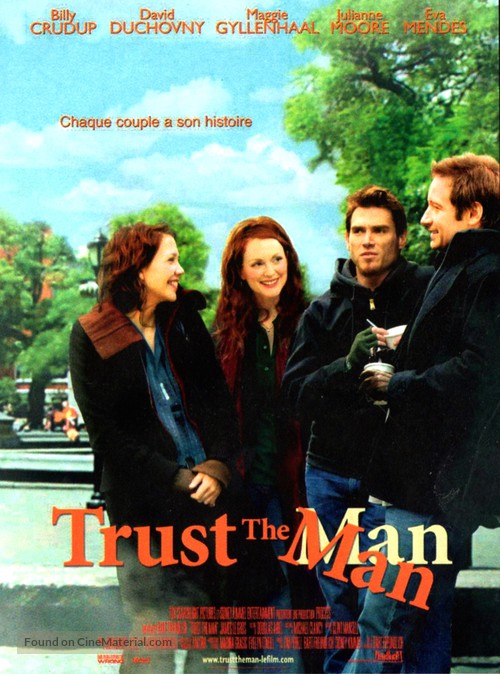 Trust the Man - French Movie Poster