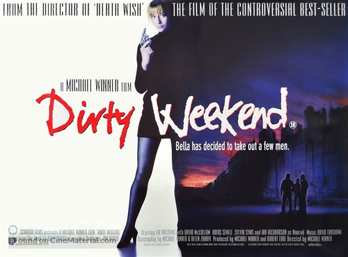 Dirty Weekend - British Movie Poster