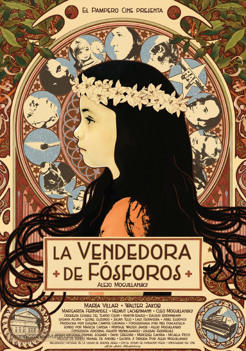 La vendedora de f&oacute;sforos - Argentinian Movie Poster