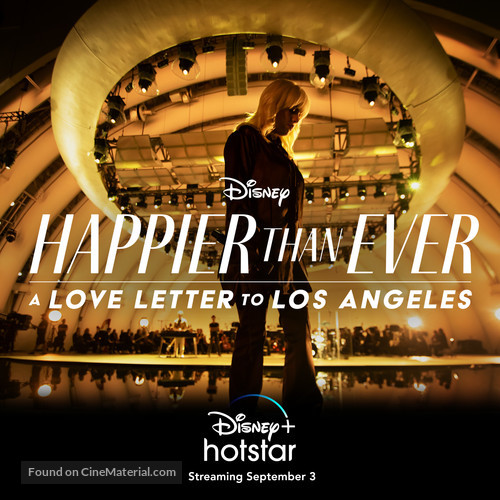 Happier than Ever: A Love Letter to Los Angeles - Malaysian Movie Poster