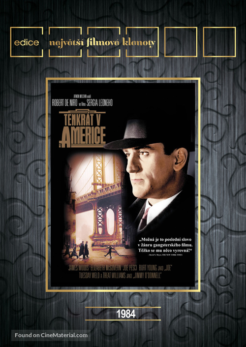 Once Upon a Time in America - Czech Movie Cover